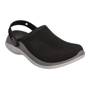 Crocs Literide 360 Clogs Kids 9 Black Slip On Water Shoes Comfort Summer Boys